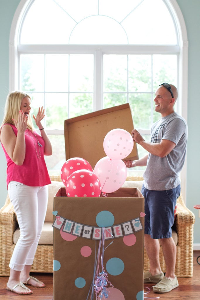 Décoration de Gender Reveal Décors Bleu ou Rose Boy or Girl